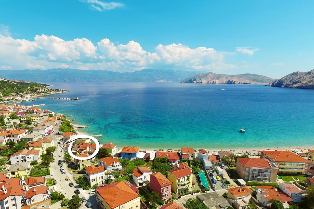 Apartment Bojan With Terrace And Sea View Башка Екстер'єр фото